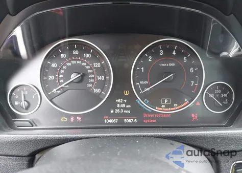 2013 BMW 328I xDrive из США, поврежденный, VIN WBA3B5C52DP539094